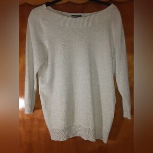 Worthington Gold Crew Neck Sweater